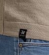 Vanguard Knitted Polo Beige Model / Detail