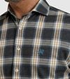 Vanguard Overhemd Ruit Donkerblauw Model / Detail