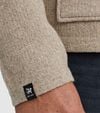 Vanguard Overshirt Button Beige Model / Detail