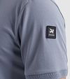 Vanguard Polo Interlock Jersey Blau Model / Detail