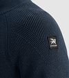 Vanguard Pullover Half Zip Navy Model / Detail