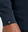 Vanguard Pullover Half Zip Navy Model / Detail