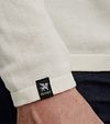 Vanguard Pullover Streifen Beige Model / Detail