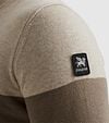 Vanguard Pullover Stripe Beige Model / Detail