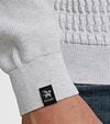 Vanguard Pullover Structure Grey Model / Detail