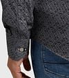 Vanguard Shirt Print Anthracite Model / Detail
