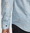Vanguard Shirt Print Light Blue Model / Detail