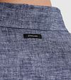 Vanguard Short Sleeve Hemd Leinen Blau Model / Detail