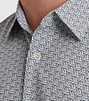 Vanguard Short Sleeve Shirt Print Blue Model / Detail