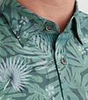 Vanguard Short Sleeve Shirt Print Green Model / Detail