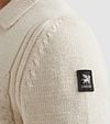 Vanguard Vest Knoop Ecru Model / Detail