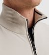 Vanguard Vest Modal Ecru Model / Detail