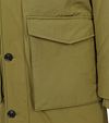 Scotch & Soda Veste Parka Vert Olive Product / Achterkant