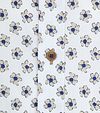 Suitable Cas Shirt Flowers White Product / Detail