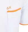 Sun68 Piqué T-Shirt Fluo Stripe White Product / Detail