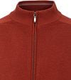 Casa Moda Pullover Zip Brique Product / Detail