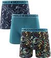 Muchachomalo Boxershorts 3-Pack Snakey U-SNAKEY1010-01-Print/Print/Green order online | Suitable