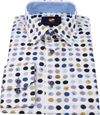 Suitable Overhemd Bollen Blauw Beige SPE20307WA49ST-500 online bestellen | Suitable