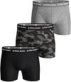 Bjorn Borg Cotton Stretch Boxers 3Pack Noir Grey commander en ligne | 10004232-MP008 | Suitable Luxembourg
