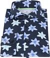 Blue Industry Shirt Flowers Dark Blue Product / Detail