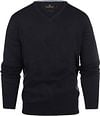 Steppin' Out Pullover Cotton Cashmere V-Neck Navy SM1201.0001-2100/ PU-V-COCASH-STEPP-NAVY order online | Suitable