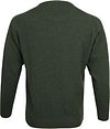 William Lockie Lambswool Rosemary Green Product / Achterkant