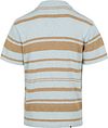 Anerkjendt Sofus T-shirt Hellblau Gestreift Product / Achterkant