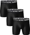 Bjorn Borg Performance Boxers 3-Pack Zwart 10001280-MP001 kopen | Suitable