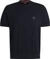 BOSS Knitted T-shirt Kanache Navy 50538267-404 order online | Suitable