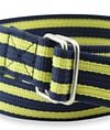 Steppin' Out Tape Belt Stripe Navy Green Product / Detail