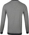 Suitable Pull-over Coton Doux Imprimé Gris Product / Achterkant