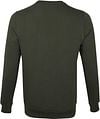 KnowledgeCotton Apparel Elm Trui Donkergroen Product / Achterkant