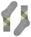 Burlington Manchester Socks Checkered Grey Product
