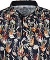 Desoto Polo Print Sea Figures Dark Blue Product / Detail