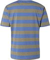 No Excess T-Shirt Stripes Blue Green Product / Achterkant