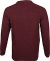 Barbour Tisbury Sweater Laine Bordeaux Product / Achterkant