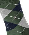 Burlington Manchester Socks Checkered Green 7982 Product