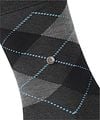 Burlington Manchester Socken Kariert Anthrazit 3095 Product / Detail