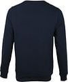 KnowledgeCotton Apparel Trui Elm Donkerblauw Product / Achterkant