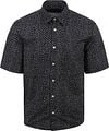 Marc O'Polo Overhemd Short Sleeves Print Navy 336735441082-F88 kopen | Suitable