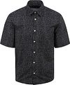 Marc O'Polo Shirt Short Sleeves Print Navy order online | 336735441082-F88 | Suitable Greece