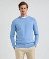McGregor Pullover Merino Wool Light Blue Model / Voorkant