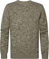 Petrol Pullover Sweater Melange Green M-3030-KWR240-1094 order online | Suitable
