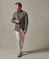 Profuomo Blazer Braun Melange Model / Voorkant