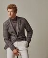 Profuomo Blazer Braun Melange Model / Voorkant