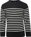 Armor-Lux Paimpol Sweater Wool Stripes Navy order online | 76828-429 | Suitable Norway