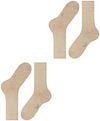 Falke Happy Socken 2 Paar Beige Melange Product