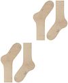 Falke Happy Socks 2 Pair Beige Melange Product