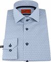 Suitable Shirt Blue Stripes Eyes Slim Fit Product / Detail