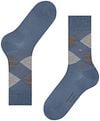 Burlington Manchester Socks Checkered Blue 6274 Product